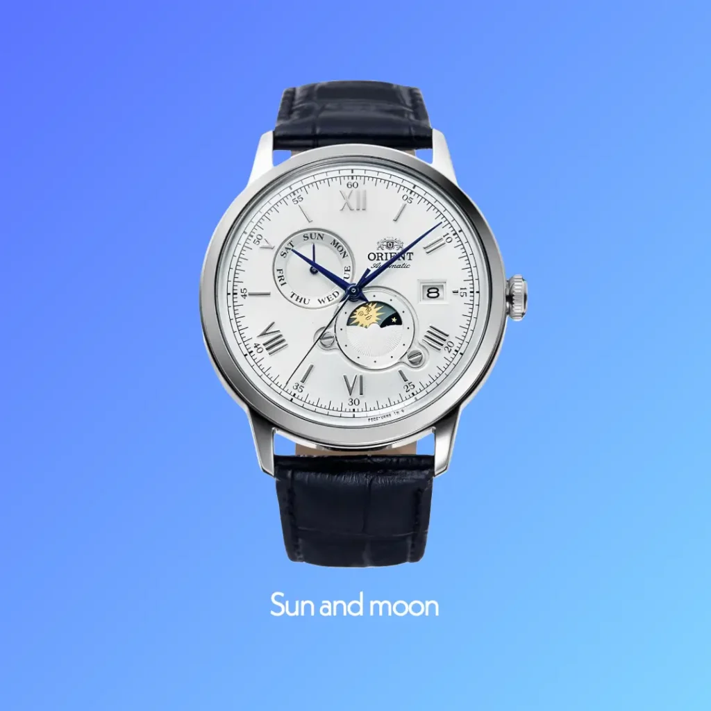 Orient Bambino Sun and moon