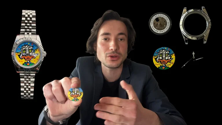 j'ai créé une montre