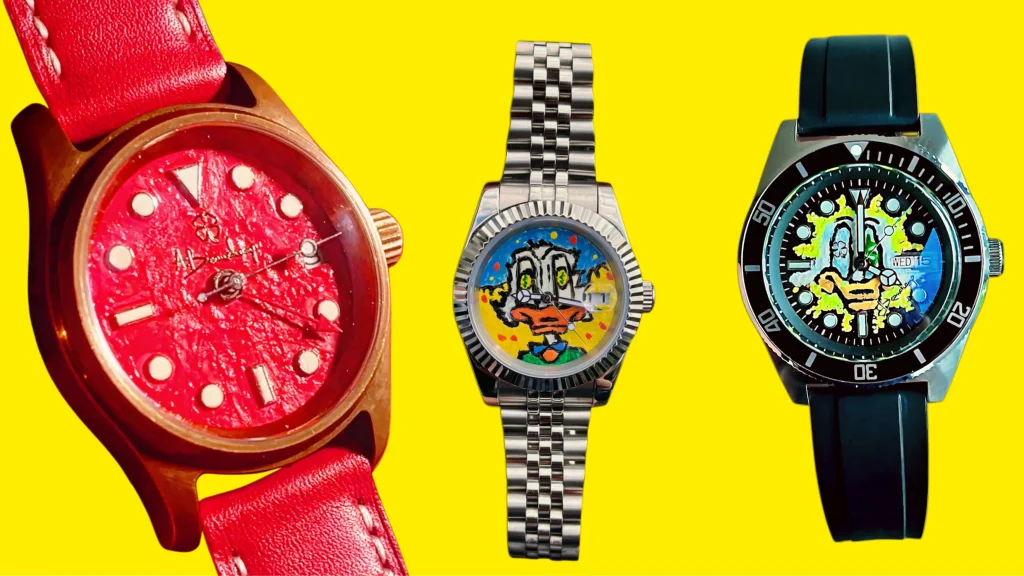 Les bracelets de montre à porter l'été