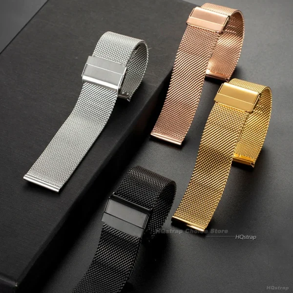 S64785b1e0507409482bcee242ca89c8fQ.webp Bracelet de montre Maille