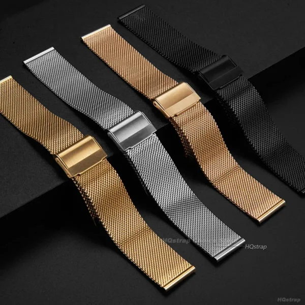 Sa6e0fe4ea1414a2aa070245ee1b2b0c8d.webp Bracelet de montre Maille