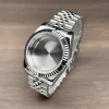 36mm/39mm Boîtier Acier NH35 Verre Saphir