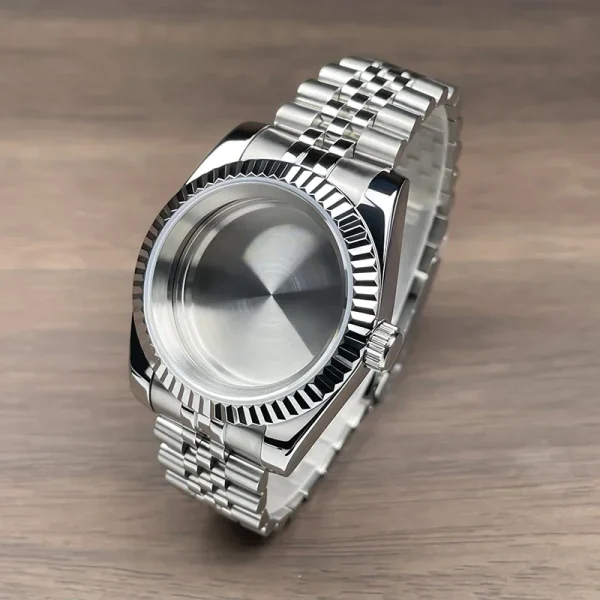 36mm/39mm Boîtier Acier NH35 Verre Saphir